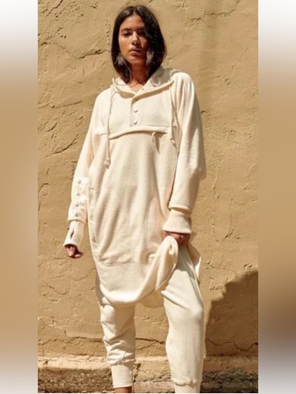 Free People Movement Field Seeker Tunic Long Hoodie Dress Small